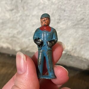 Vintage Mini Train Engineer